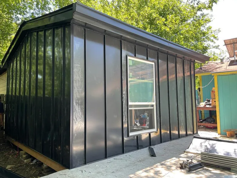 Black standing seam metal wall panels for Roof Inspection in Cottonwood