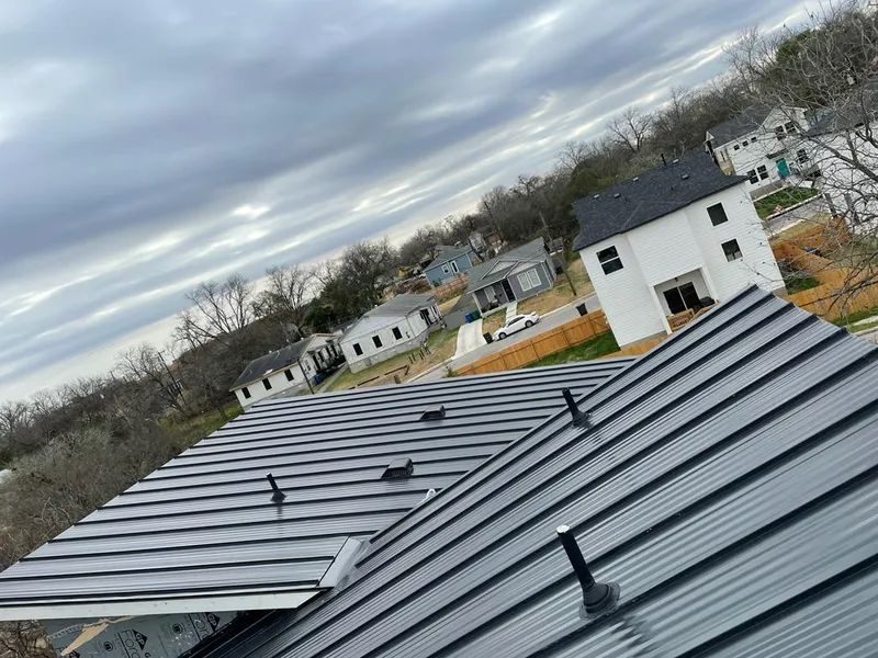 Standing seam metal roof panels with vents for Skylight Repair in Cottonwood
